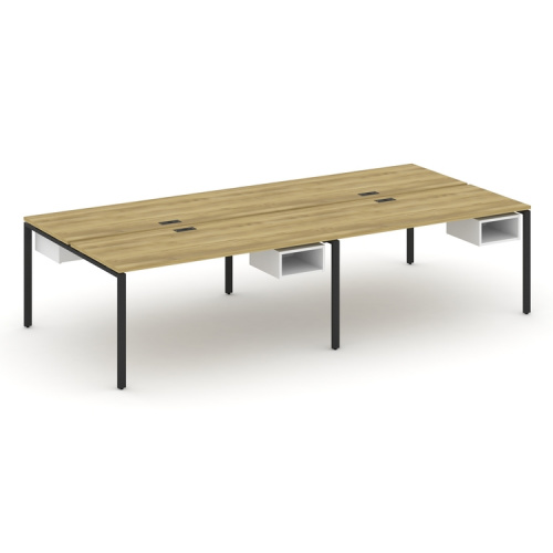 Бенч-система на 4 места с подвесными тумбами Concept CN.DRS-124 фото 4