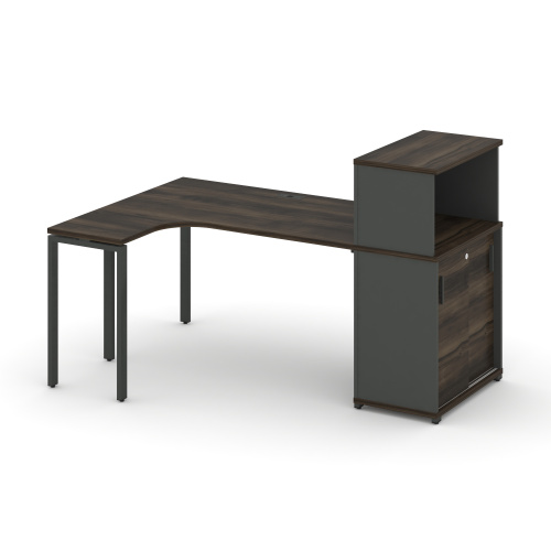 Стол эргономичный с опорным шкафом-купе Concept CN.SA-220(L) Стол эргономичный с опорным шкафом-купе Concept CN.SA-220(L)