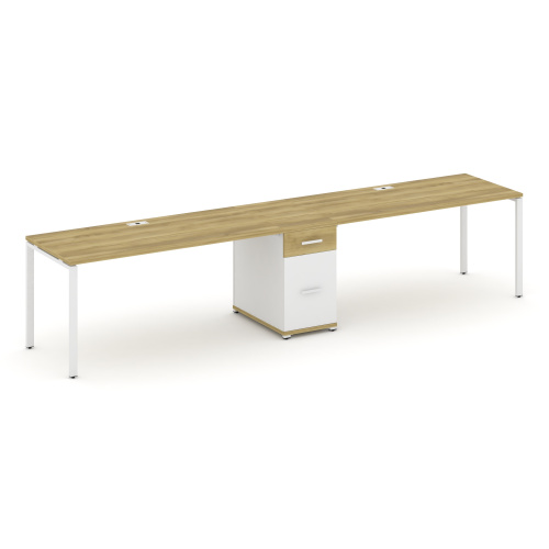 Бенч-система на 2 места с 1 опорной тумбой Concept CN.ORS-408 фото 11