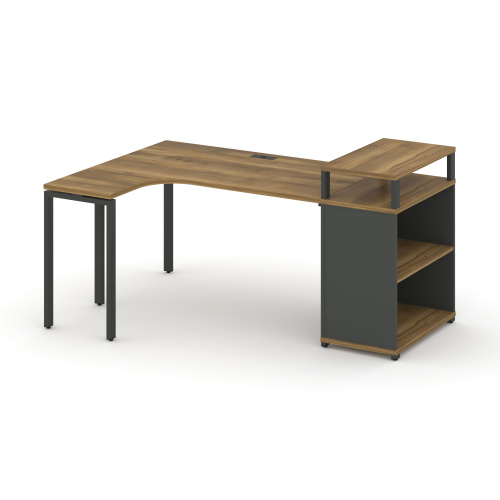 Стол эргономичный с опорным стеллажом Concept CN.SA-204(L) Стол эргономичный с опорным стеллажом Concept CN.SA-204(L)