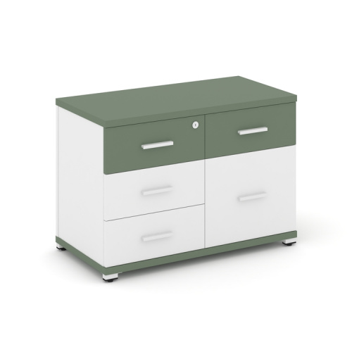 Тумба приставная с 2 ящиками Concept CN.TSP-010 W Тумба приставная с 2 ящиками Concept CN.TSP-010 W