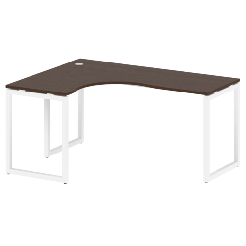 Стол криволинейный левый на О-обр. м/к Metal System Quattro 40БО.СА-4 (L) фото 10 Стол криволинейный левый на О-обр. м/к Metal System Quattro 40БО.СА-4 (L) фото 10