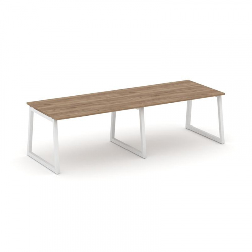 Style Project Стол переговорный SN-5T1.SPRG-013.3 Акация Лорка/Металл Антрацит 2760*980*750 фото 12