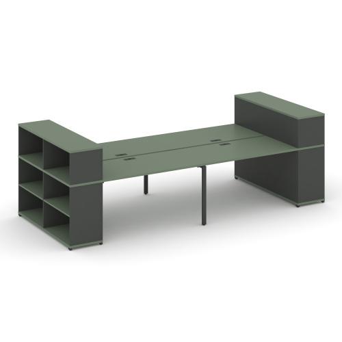 Бенч-система с опорными стеллажами Concept CN.DRS-255