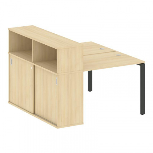 Бенч-система с шкафом-купе на П-обр. м/к Metal System БП.РС-СШК-2.1 фото 2 Бенч-система с шкафом-купе на П-обр. м/к Metal System БП.РС-СШК-2.1 фото 2