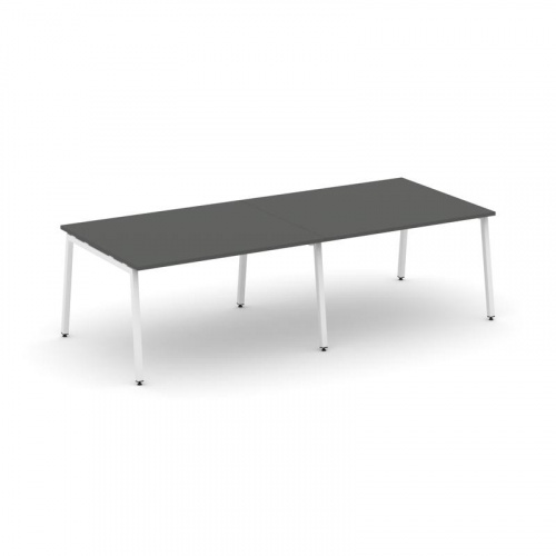 Style Project Стол переговорный SN-4A.SPRG-042.3 Белый/Металл Антрацит 2360*1180*750 фото 20 Style Project Стол переговорный SN-4A.SPRG-042.3 Белый/Металл Антрацит 2360*1180*750 фото 20