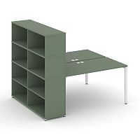 Бенч-система с опорным стеллажом с надставкой Concept CN.DRS-215