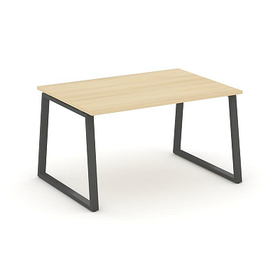 Style Project Стол переговорный SN-6T1.SPRG-003.3 Акация Лорка/Металл Антрацит 1380*980*750