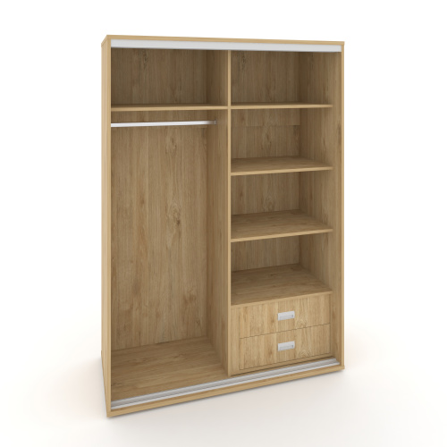 Корпус 2-х секционного шкафа низкого L=1200мм Maris SH.K2-2.2 K1 фото 2 Корпус 2-х секционного шкафа низкого L=1200мм Maris SH.K2-2.2 K1 фото 2