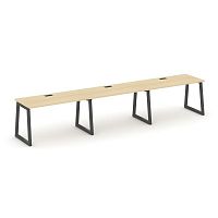 Style Project Рабочая станция 1 сторон. SN-5T1.ORS-032 Акация Лорка/Металл Антрацит/Заглушка Пластик