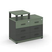 Тумба приставная с 6 ящиками Concept CN.TSP-008 A