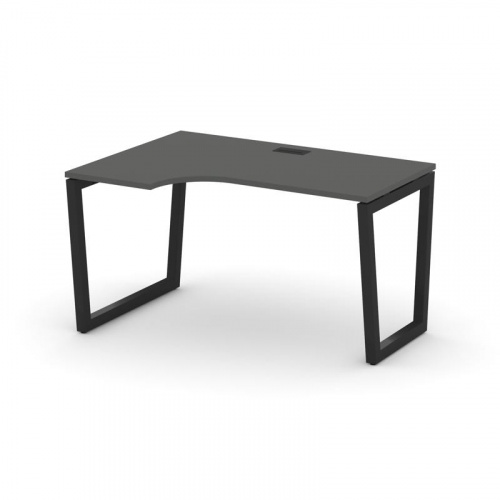 Style Project Стол рабочий эргоном. SN-5T2.SPA-011(L) Акация Лорка/Металл Антрацит/Заглушка Пластик фото 4 Style Project Стол рабочий эргоном. SN-5T2.SPA-011(L) Акация Лорка/Металл Антрацит/Заглушка Пластик фото 4
