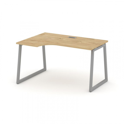 Style Project Стол рабочий эргоном. SN-4T1.SPA-001(L) Акация Лорка/Металл Антрацит/Заглушка Пластик фото 2 Style Project Стол рабочий эргоном. SN-4T1.SPA-001(L) Акация Лорка/Металл Антрацит/Заглушка Пластик фото 2