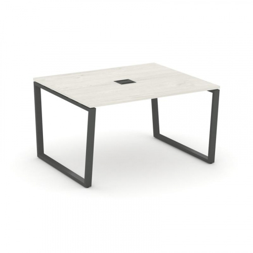 Style Project Стол переговорный SN-6T2.SPRG-034 Акация Лорка/Металл Антрацит/Заглушка Металл Антраци фото 24