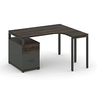 Стол эргономичный с опорной тумбой Concept CN.SA-304(R)