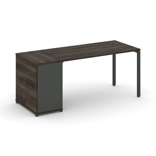 Стол офисный с опорным распашным шкафом Concept CN.SP-217 фото 3 Стол офисный с опорным распашным шкафом Concept CN.SP-217 фото 3