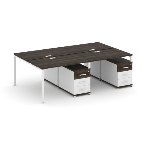 Бенч-система на 4 места с 2 опорными тумбами Concept CN.DRS-318 фото 10 Бенч-система на 4 места с 2 опорными тумбами Concept CN.DRS-318 фото 10