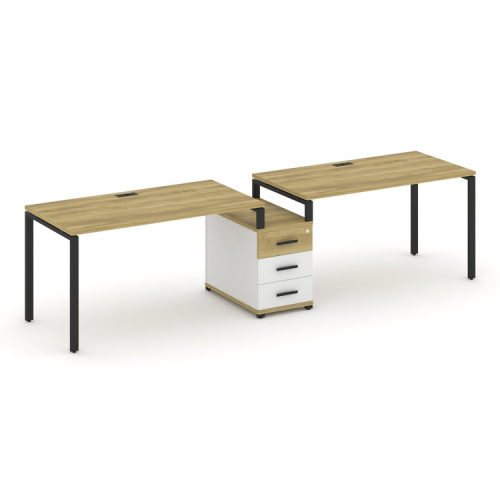 Бенч-система на 2 места с 1 опорной тумбой Concept CN.ORS-303 фото 8