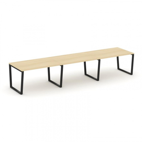 Style Project Стол переговорный SN-6T2.SPRG-022.3 Акация Лорка/Металл Антрацит 3540*980*750 фото 9