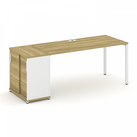 Стол офисный с опорным шкафом-купе Concept CN.SP-236