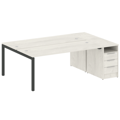 Бенч-система с тумбой на П-обр. м/к Metal System Quattro 50БП.РС-СТП-2.5 фото 5