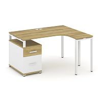 Стол эргономичный с опорной тумбой Concept CN.SA-302(R)