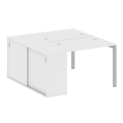 Бенч-система с шкафом-купе на П-обр. м/к Metal System Quattro 50БП.РС-СШК-1.1 фото 7 Бенч-система с шкафом-купе на П-обр. м/к Metal System Quattro 50БП.РС-СШК-1.1 фото 7