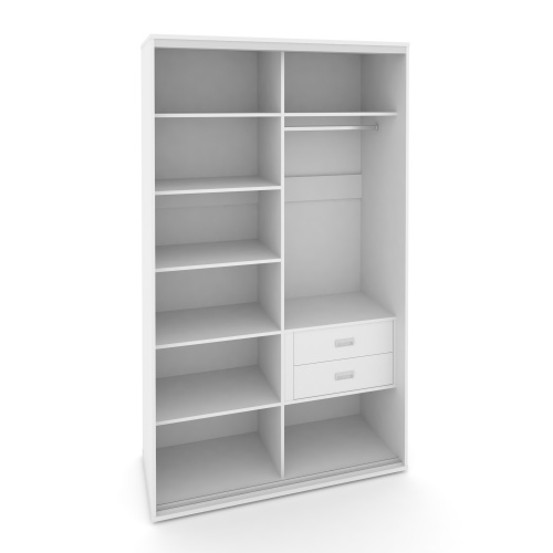 Корпус 2-х секционного шкафа высокого L=1100мм Maris SH.K2-1.1 K3 фото 2