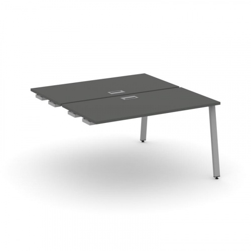 Style Project Стол-приставка к опор. элем. SN-6A.DPRS-003 Дуб Наварра/Металл Белый 1380*1232*750 фото 9