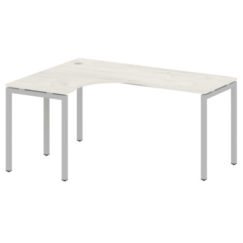 Стол криволинейный левый на П-обр. м/к Metal System Quattro 40БП.СА-4 (L) фото 6 Стол криволинейный левый на П-обр. м/к Metal System Quattro 40БП.СА-4 (L) фото 6