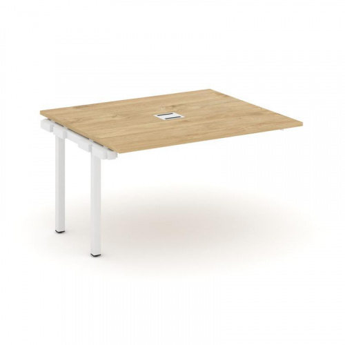 Style Project Проходной наб. элем. перег. стола SN-5P.NSPRG-033 Белый/Металл Белый 1380*1180*750 фото 27