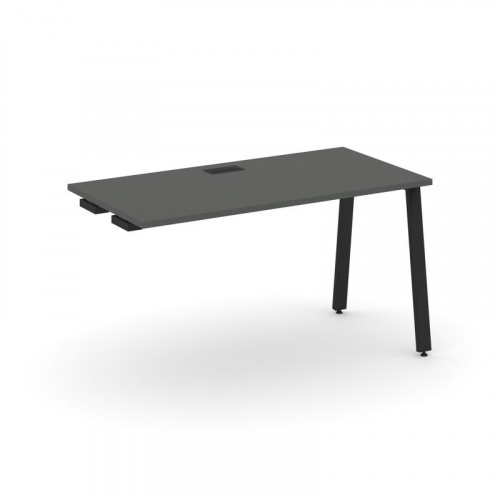 Style Project Стол-приставка к опор. элем. SN-6A.OPRS-014 Дуб Табак/Металл Белый 1580*700*750 фото 12