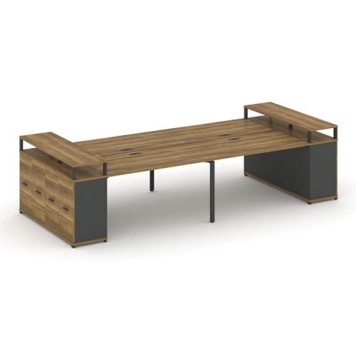 Бенч-система с опорными распашными шкафами Concept CN.DRS-267 Бенч-система с опорными распашными шкафами Concept CN.DRS-267