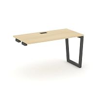 Style Project Стол-приставка к опор. элем. SN-5T2.OPRS-012 Акация Лорка/Металл Антрацит/Заглушка Пла