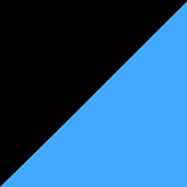 Черный / Голубой