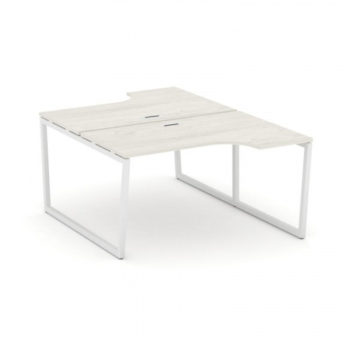 Style Project Рабочая станция эргоном. SN-4T2.DRPA-021 Акация Лорка/Металл Антрацит/Заглушка Пластик фото 12