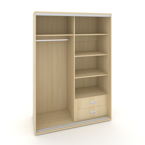 Корпус 2-х секционного шкафа низкого L=1400мм Maris SH.K2-4.2 K1