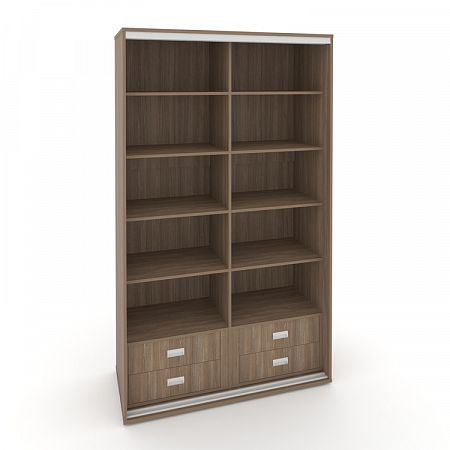 Корпус 2-х секционного шкафа высокого L=1300мм Maris SH.K2-3.1 K4