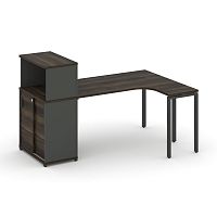 Стол эргономичный с опорным шкафом-купе Concept CN.SA-220(R)