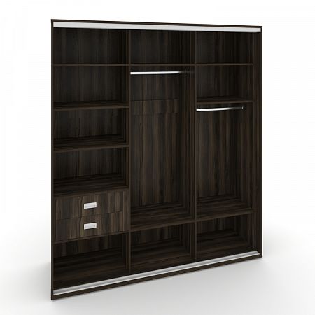 Корпус 3-х секционного шкафа высокого L=2219мм Maris SH.K3-5.1 K5