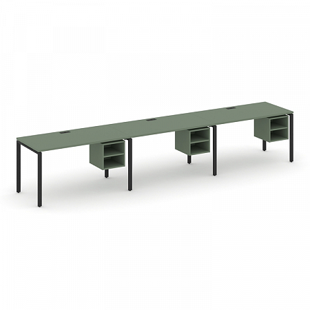 Бенч-система на 3 места с подвесными тумбами Concept CN.ORS-126