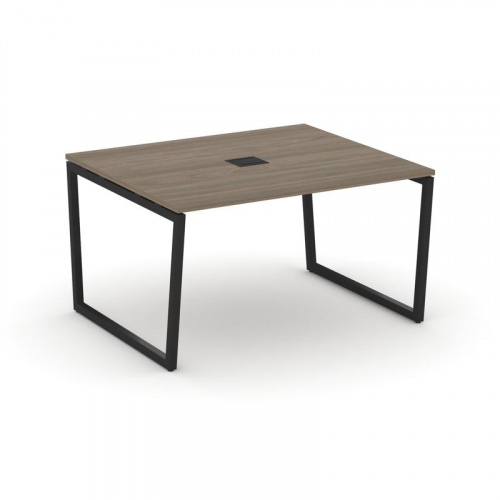 Style Project Стол переговорный SN-4T2.SPRG-034 Акация Лорка/Металл Антрацит/Заглушка Металл Антраци фото 5