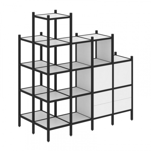 Стеллаж офисный угловой Loft VR.L-58 фото 8 Стеллаж офисный угловой Loft VR.L-58 фото 8