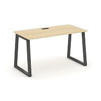 Style Project Стол письменный SN-6T1.SP-013 Акация Лорка/Металл Антрацит/Заглушка Пластик Черный 138