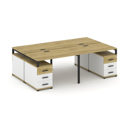 Бенч-система на 4 места с 2 опорными тумбами Concept CN.DRS-326 фото 6