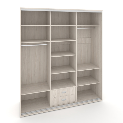 Корпус 3-х секционного шкафа высокого L=1769мм Maris SH.K3-2.1 K2 фото 2