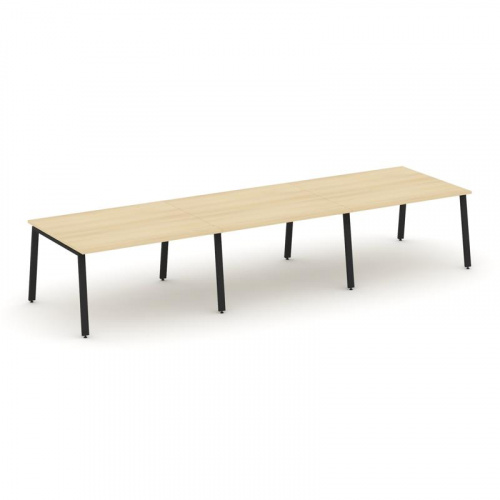 Style Project Стол переговорный SN-6A.SPRG-053.3 Тиквуд Светлый/Металл Антрацит 4140*1180*750 фото 12 Style Project Стол переговорный SN-6A.SPRG-053.3 Тиквуд Светлый/Металл Антрацит 4140*1180*750 фото 12