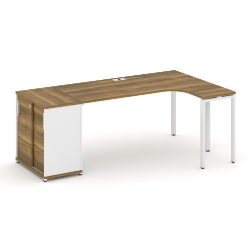 Стол эргономичный с опорным шкафом-купе Concept CN.SA-218(R) Стол эргономичный с опорным шкафом-купе Concept CN.SA-218(R)