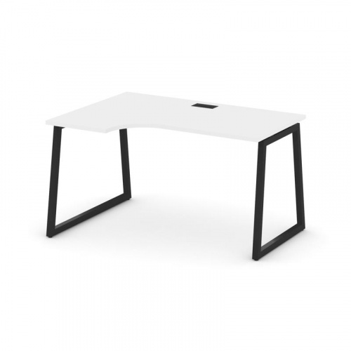 Style Project Стол рабочий эргоном. SN-4T1.SPA-001(L) Акация Лорка/Металл Антрацит/Заглушка Пластик фото 7 Style Project Стол рабочий эргоном. SN-4T1.SPA-001(L) Акация Лорка/Металл Антрацит/Заглушка Пластик фото 7