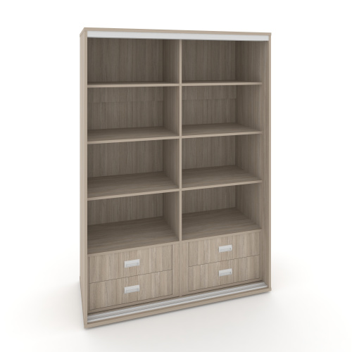 Корпус 2-х секционного шкафа низкого L=1300мм Maris SH.K2-3.2 K6 фото 4